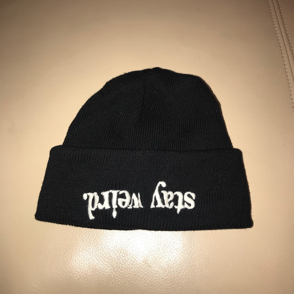 Brandy Melville Stay Weird Beanie